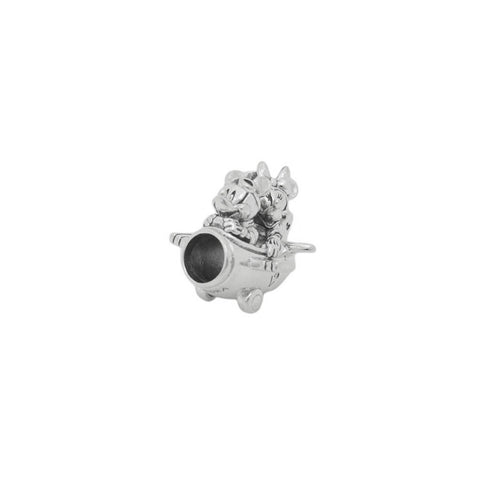 パンドラ PANDORA Disney Mickey Mouse & Minnie Mouse Airplane Charm ブレスレットチャーム 790108C00 レディース シルバー